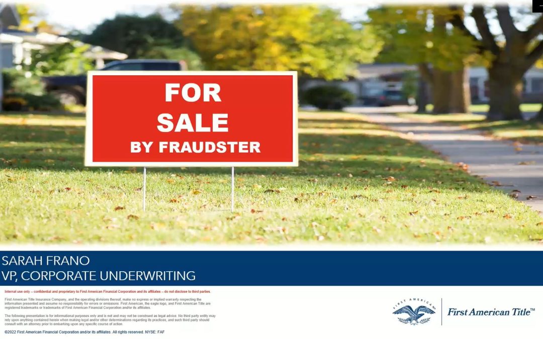 Fraud Alert – Seller Impersonation Scams